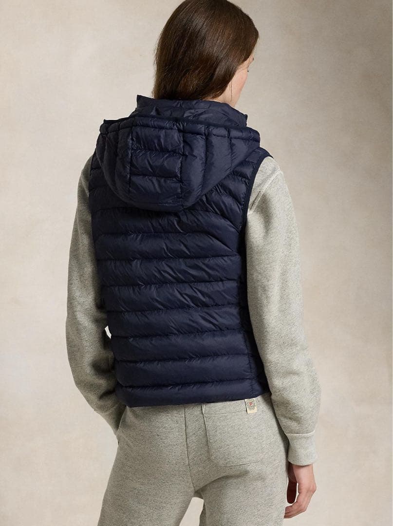 ラルフローレン ウォーターリペラント パッカブル ベストXS