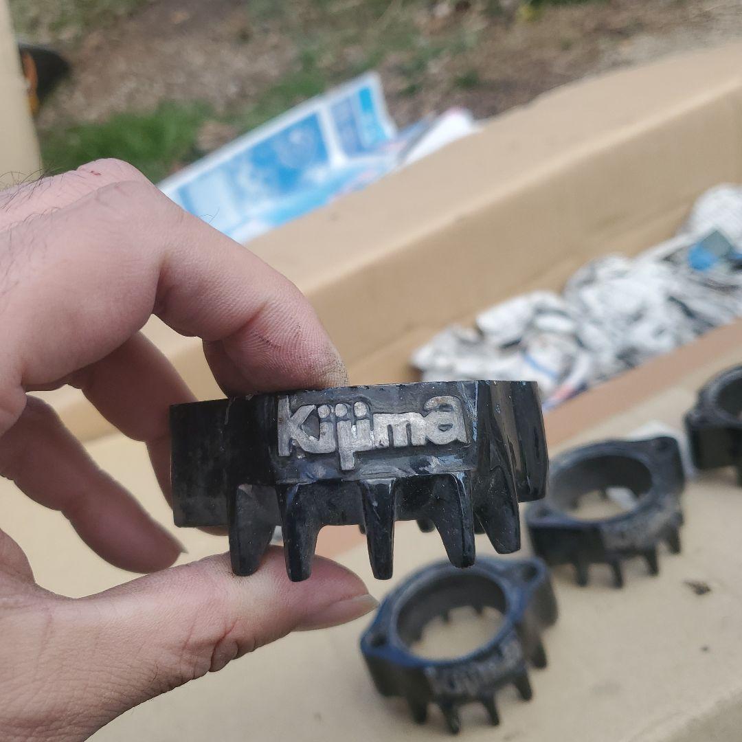 CBX400F用Kijima マフラー部品 フランジ4個セット