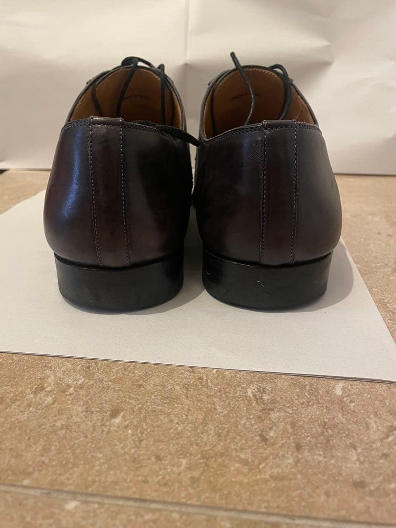 【MAGNANNI】革靴 レザー クロコ 型押し メダリオン 高級 紳士 上品