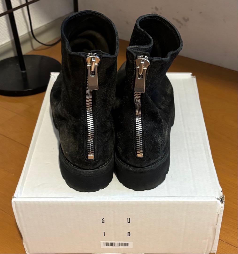 GUIDI 黒 ブーツ