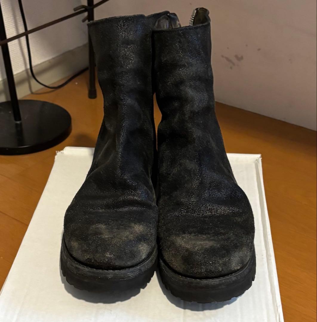 GUIDI 黒 ブーツ