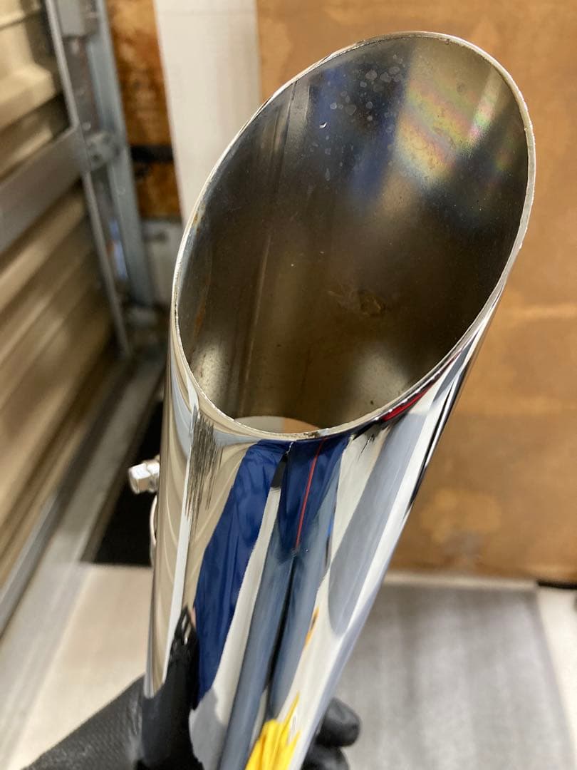 バンスアンドハインズ　ショートショットスタッガードマフラー