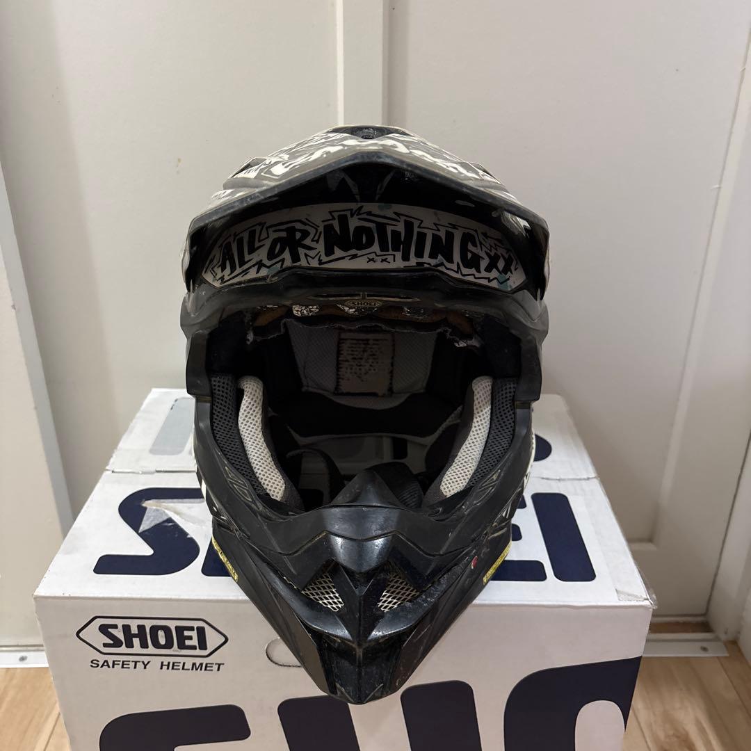 SHOEI VFX-WR ブラック Mサイズ オフロードヘルメット モトクロス