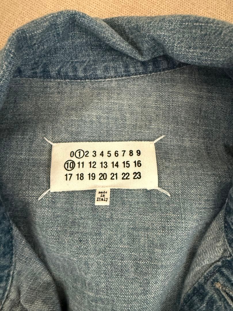 Maison Margiela デニムジャケット ライトブルー サイズ10