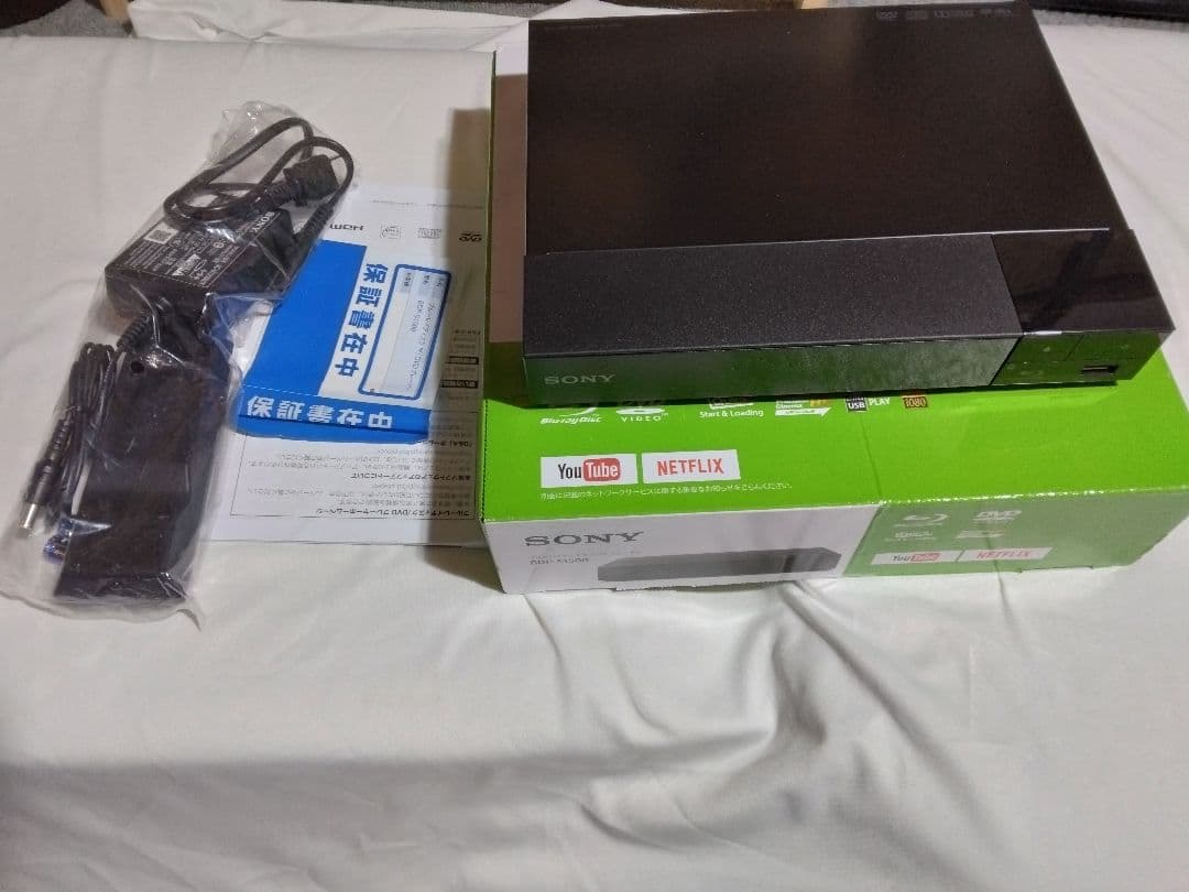 ソニー BDP-S1500　ブルーレイディスク DVDプレーヤー
