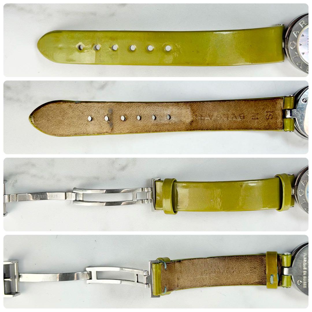 【稼働】 ブルガリ B-zero1 ブルーシェル⽂字盤 ビーゼロワン