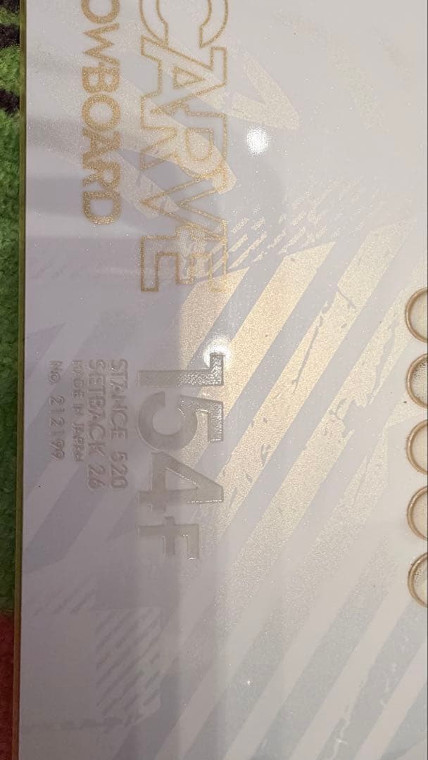 専用⭐︎OGASAKA FC154F スノーボード　BURTON バインディング付