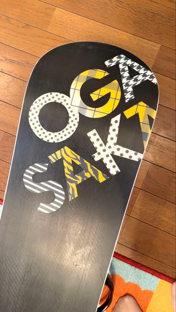 専用⭐︎OGASAKA FC154F スノーボード　BURTON バインディング付