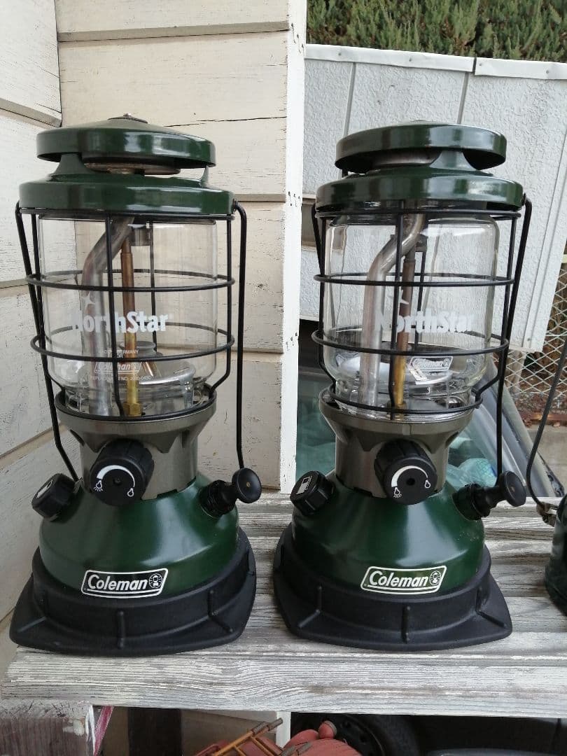 Coleman ランタン4台セット　NorthStar&AD JUSTABLE