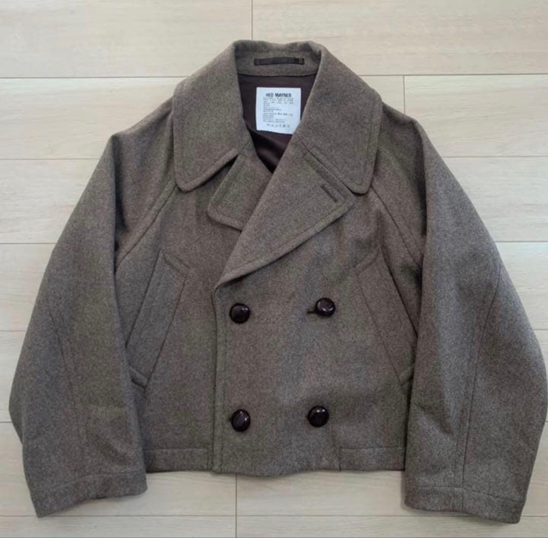 ジャケット・アウター HED MAYNER 20AW CROPPED PEACOAT