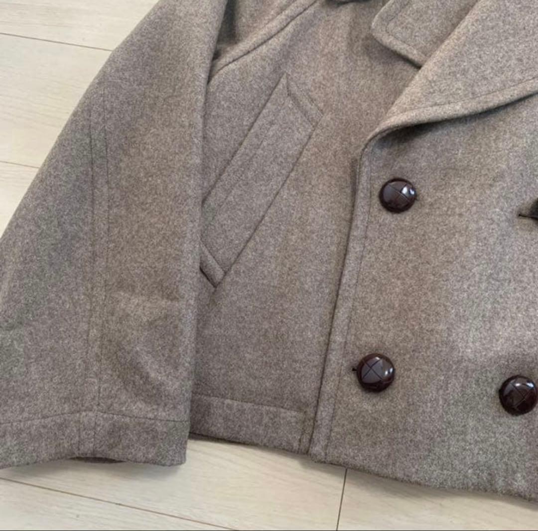 ジャケット・アウター HED MAYNER 20AW CROPPED PEACOAT