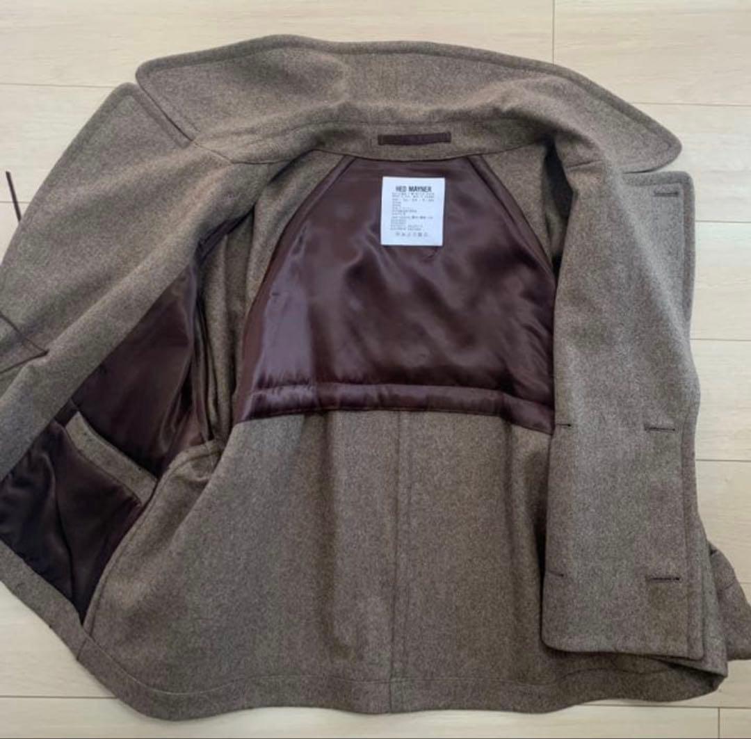 ジャケット・アウター HED MAYNER 20AW CROPPED PEACOAT