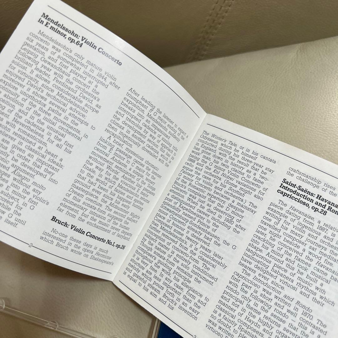 Mendelssohn   Violin Concertos.    Ｌ