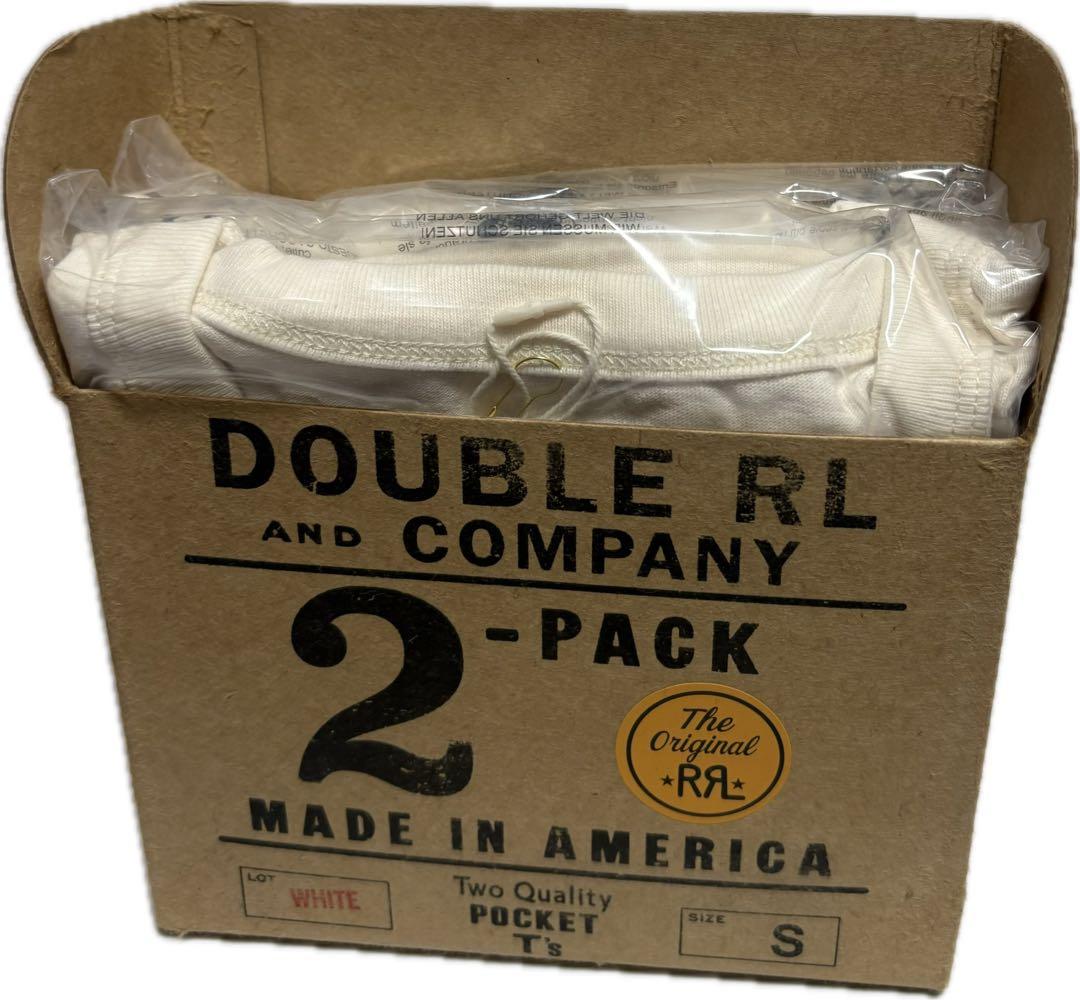 H.S EXPLORER様 RRL 2-PACK ホワイト Tシャツ Sサイズ