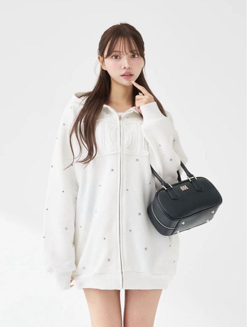 darich、ダーリッチ、DDロゴビジュージップパーカー