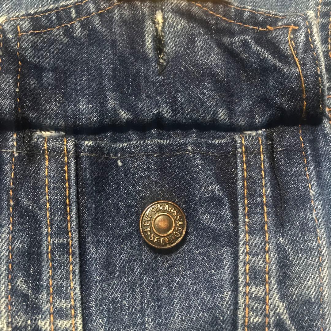 70s Levi's 70505 Care Tag ブランクタブ