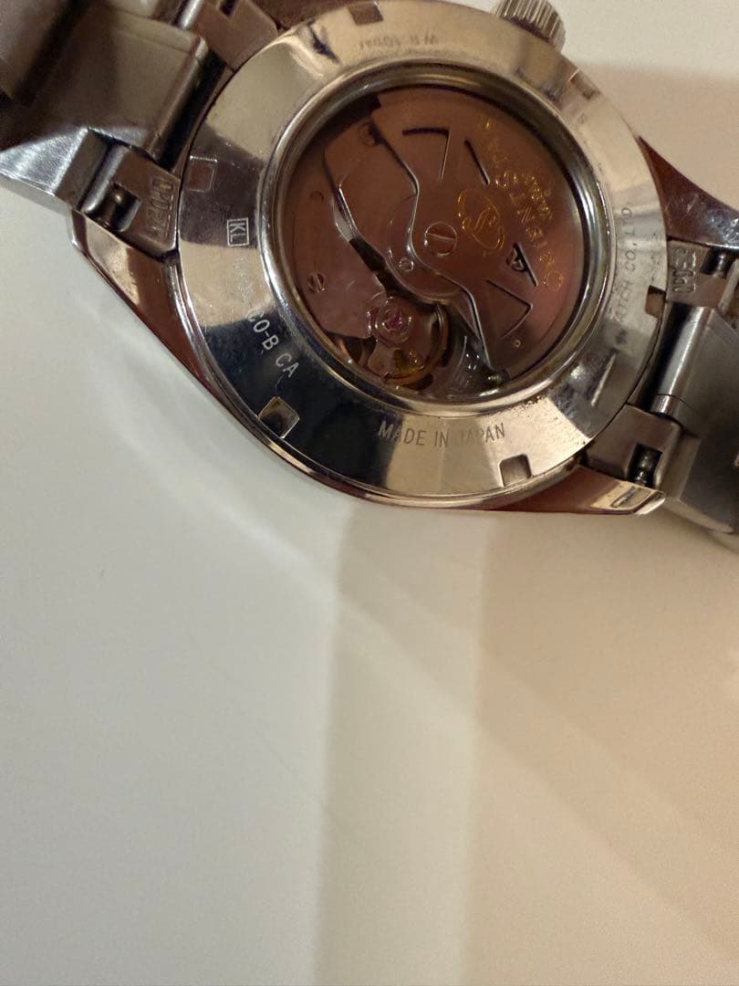 腕時計 ORIENTSTAR セミスケルトン 自動巻(手巻付)