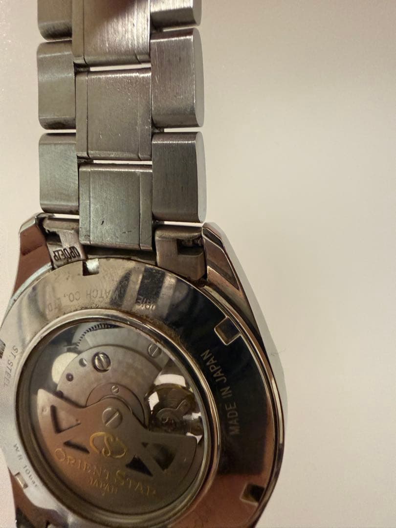 腕時計 ORIENTSTAR セミスケルトン 自動巻(手巻付)