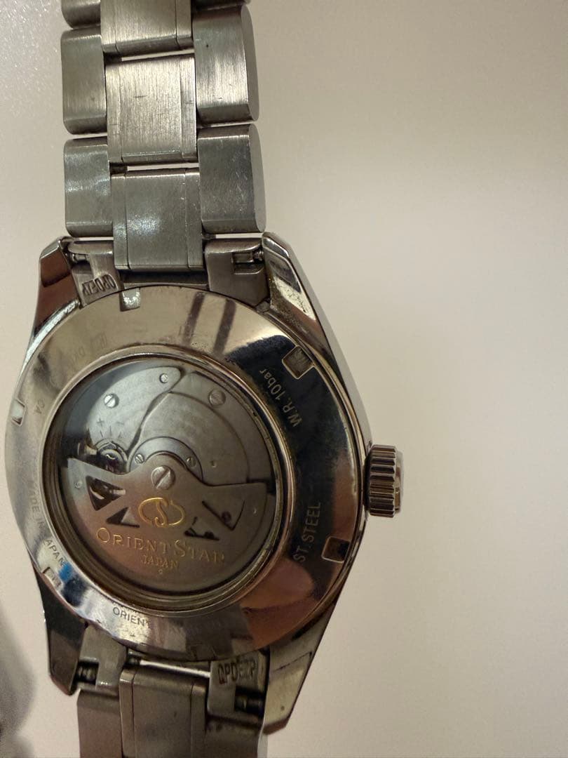 腕時計 ORIENTSTAR セミスケルトン 自動巻(手巻付)