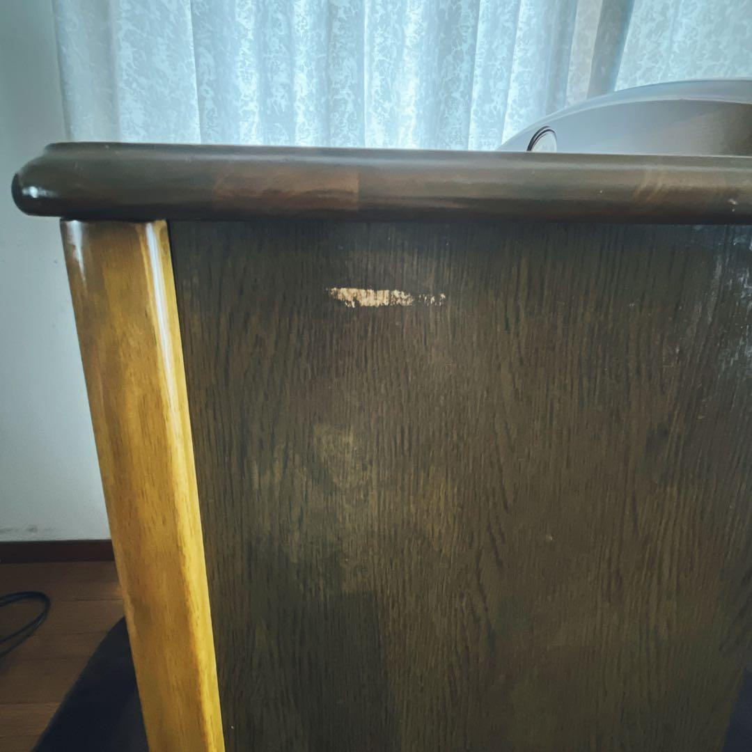 ラララ様リクエスト品】小泉産業 ガラス キャビネット 収納 本棚 食器棚 昭和レ