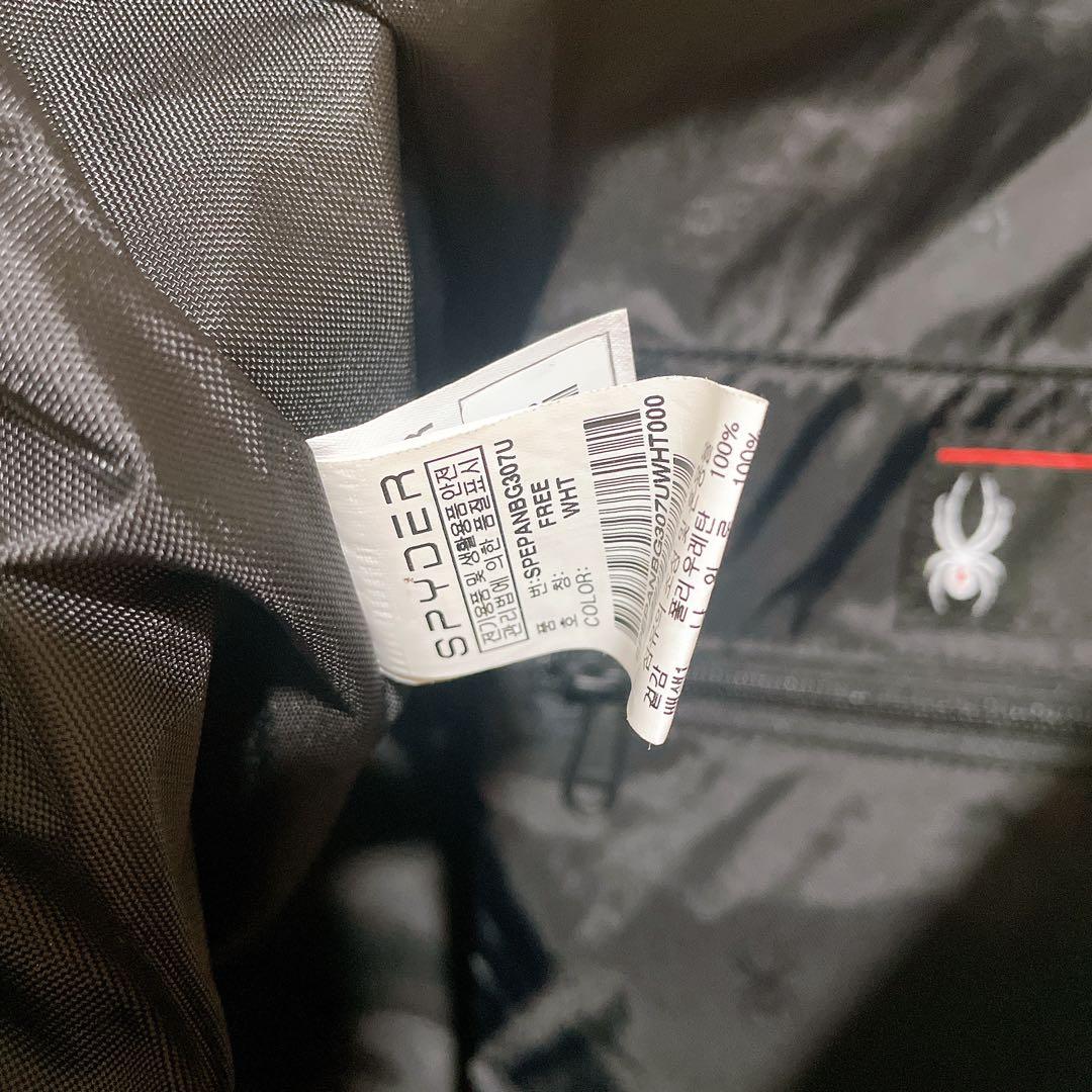 【美品】SPYDER スパイダー トートバッグ ホワイト ゴルフ スポーツバッグ