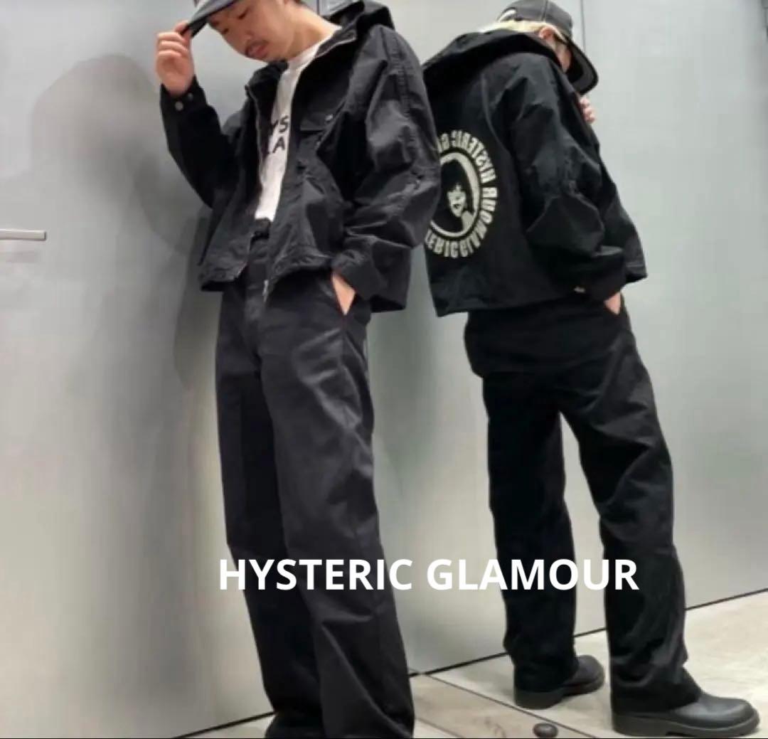 HYSTERIC GLAMOUR オーバーサイズフーデッドブルゾン　ユニセックス
