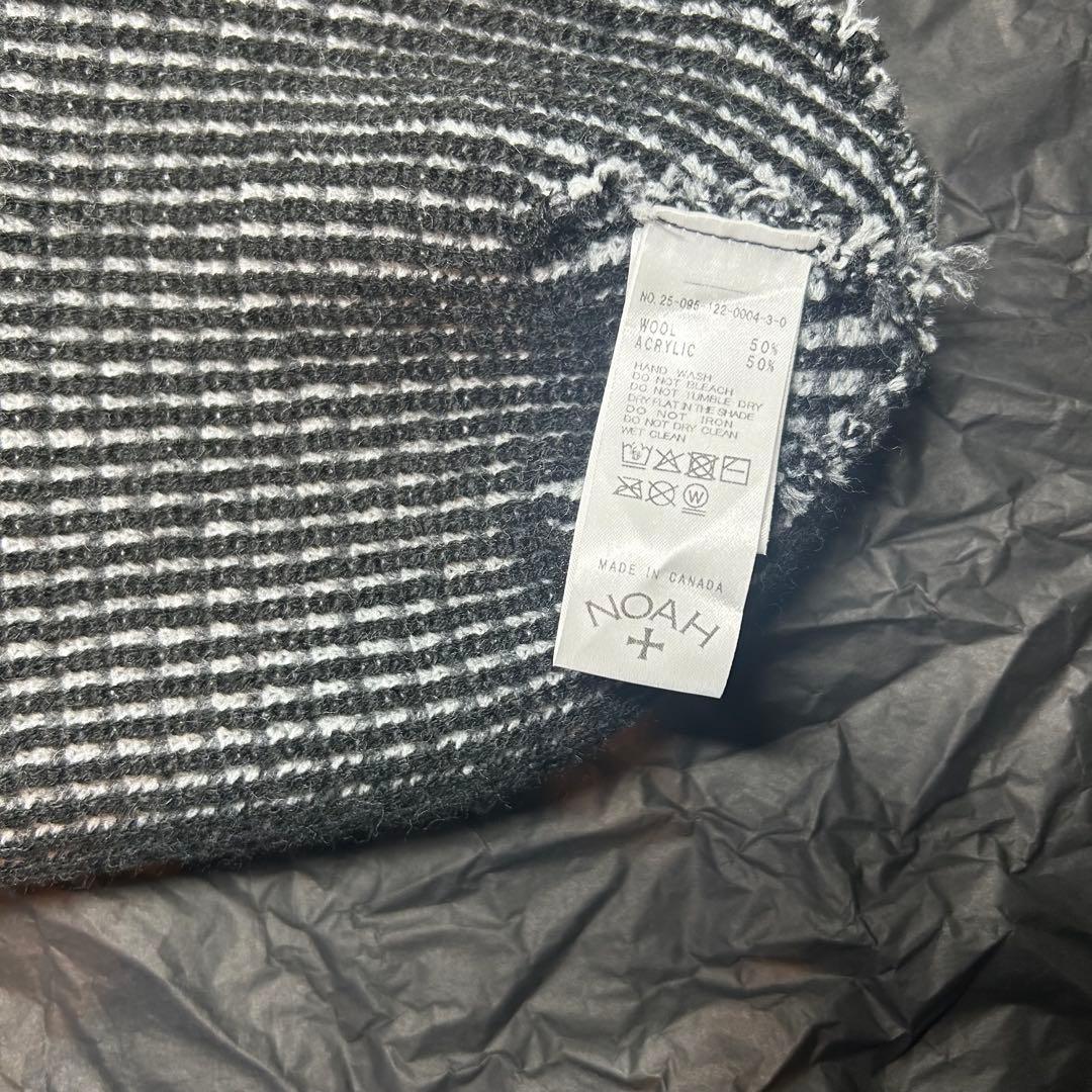 や*け様 NOAH ニット帽 ブラック・グレー