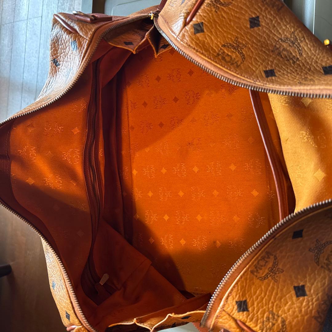 MCM ボストンバッグ　幅42cm 大容量 旅行 ゴルフ