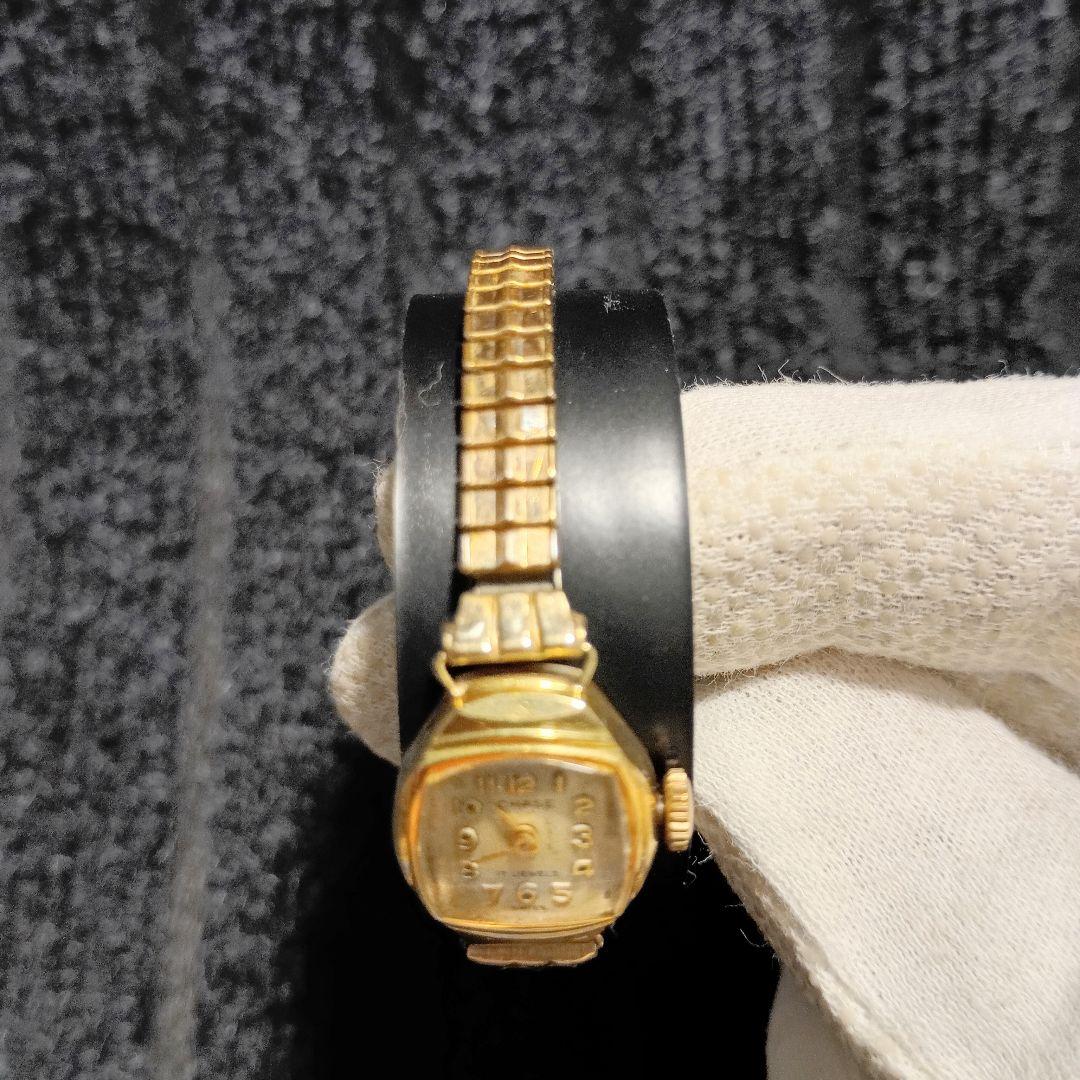 s*u様 K18 本体ケース全て18金 金無垢 ゴールド 17 Jewels