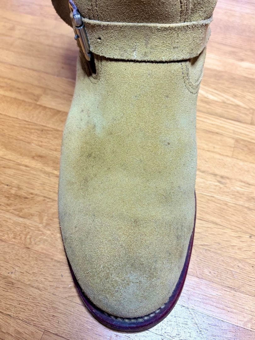 CHIPPEWA チペワ エンジニアブーツ スエード ベージュ 10E