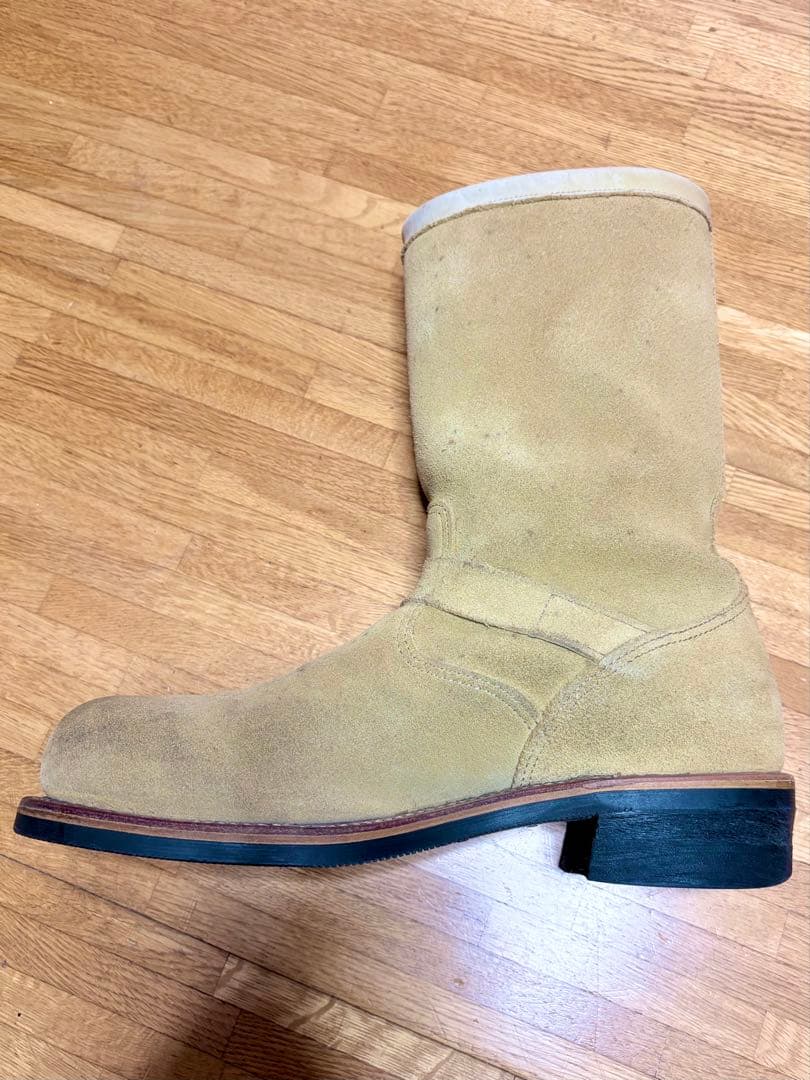 CHIPPEWA チペワ エンジニアブーツ スエード ベージュ 10E
