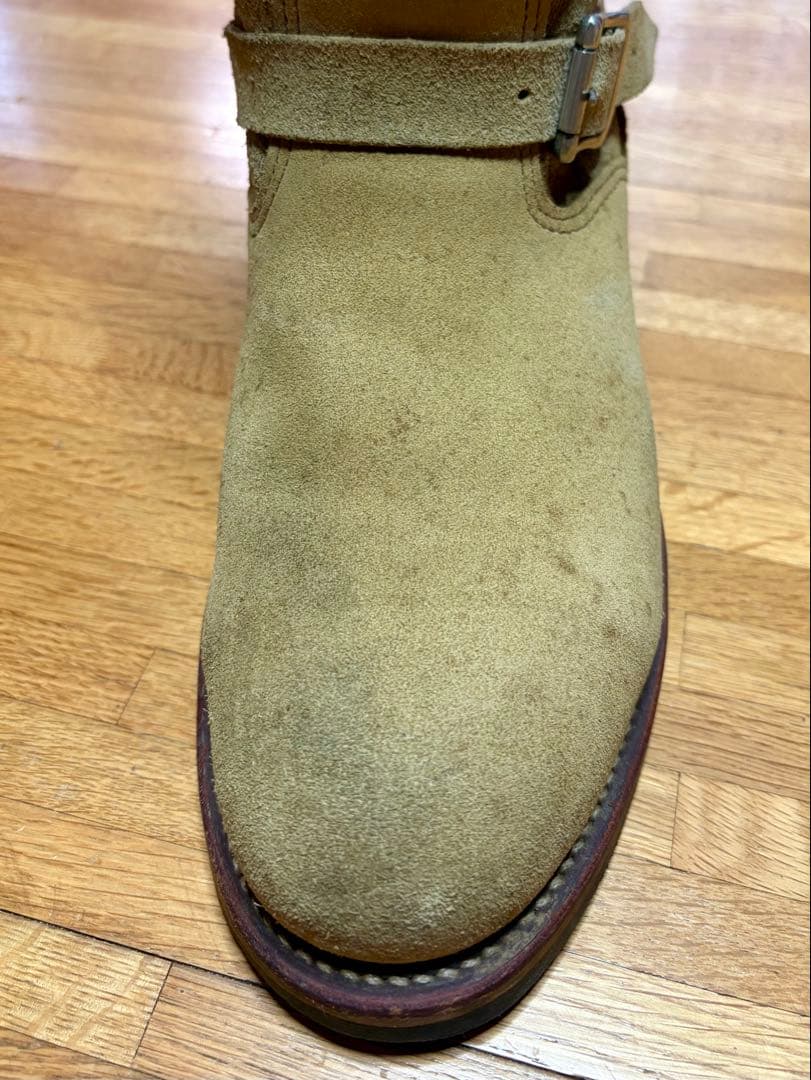 CHIPPEWA チペワ エンジニアブーツ スエード ベージュ 10E