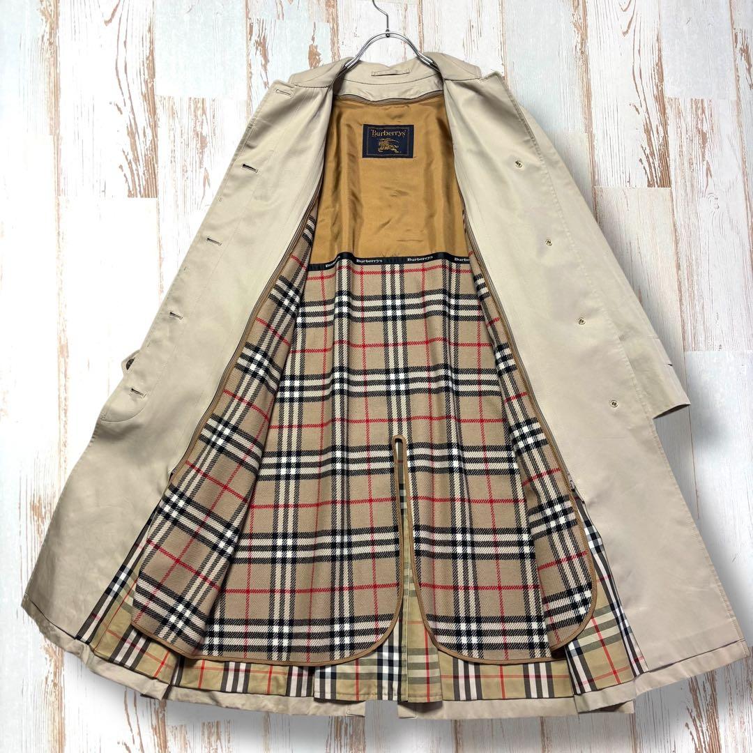 【美品✨】Burberrys ステンカラーコート ノバチェック ライナー付き