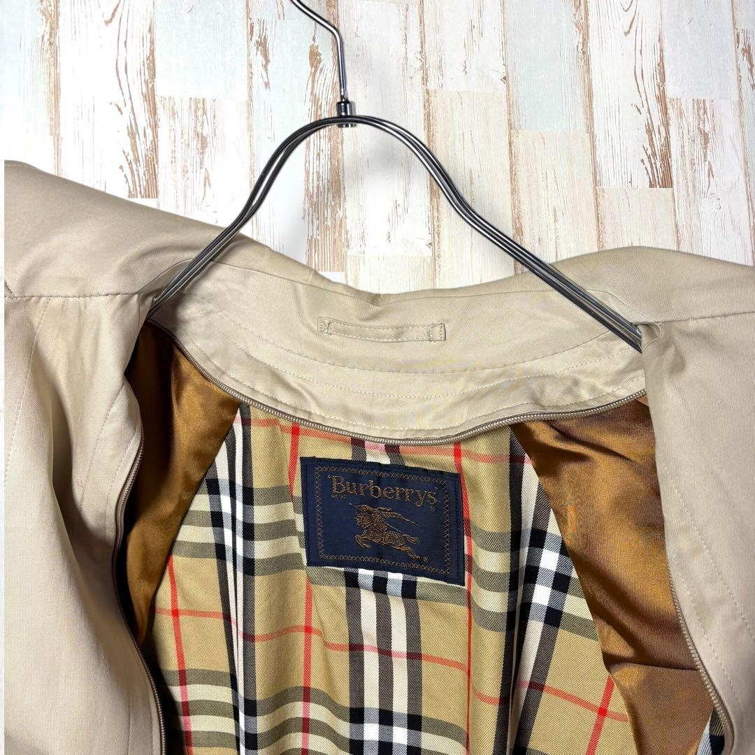【美品✨】Burberrys ステンカラーコート ノバチェック ライナー付き