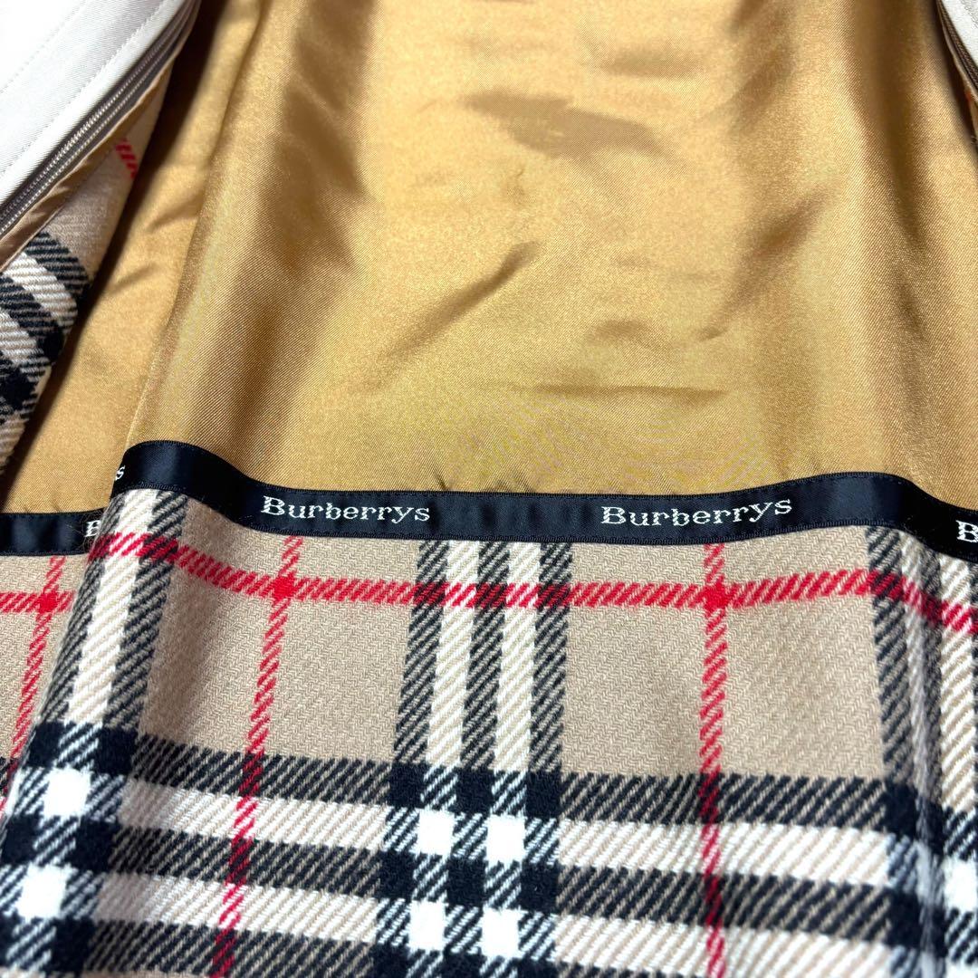 【美品✨】Burberrys ステンカラーコート ノバチェック ライナー付き