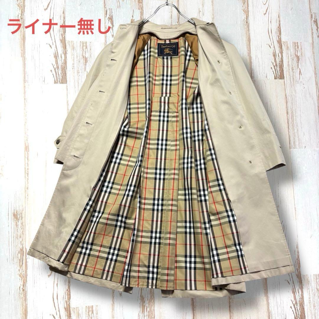 【美品✨】Burberrys ステンカラーコート ノバチェック ライナー付き