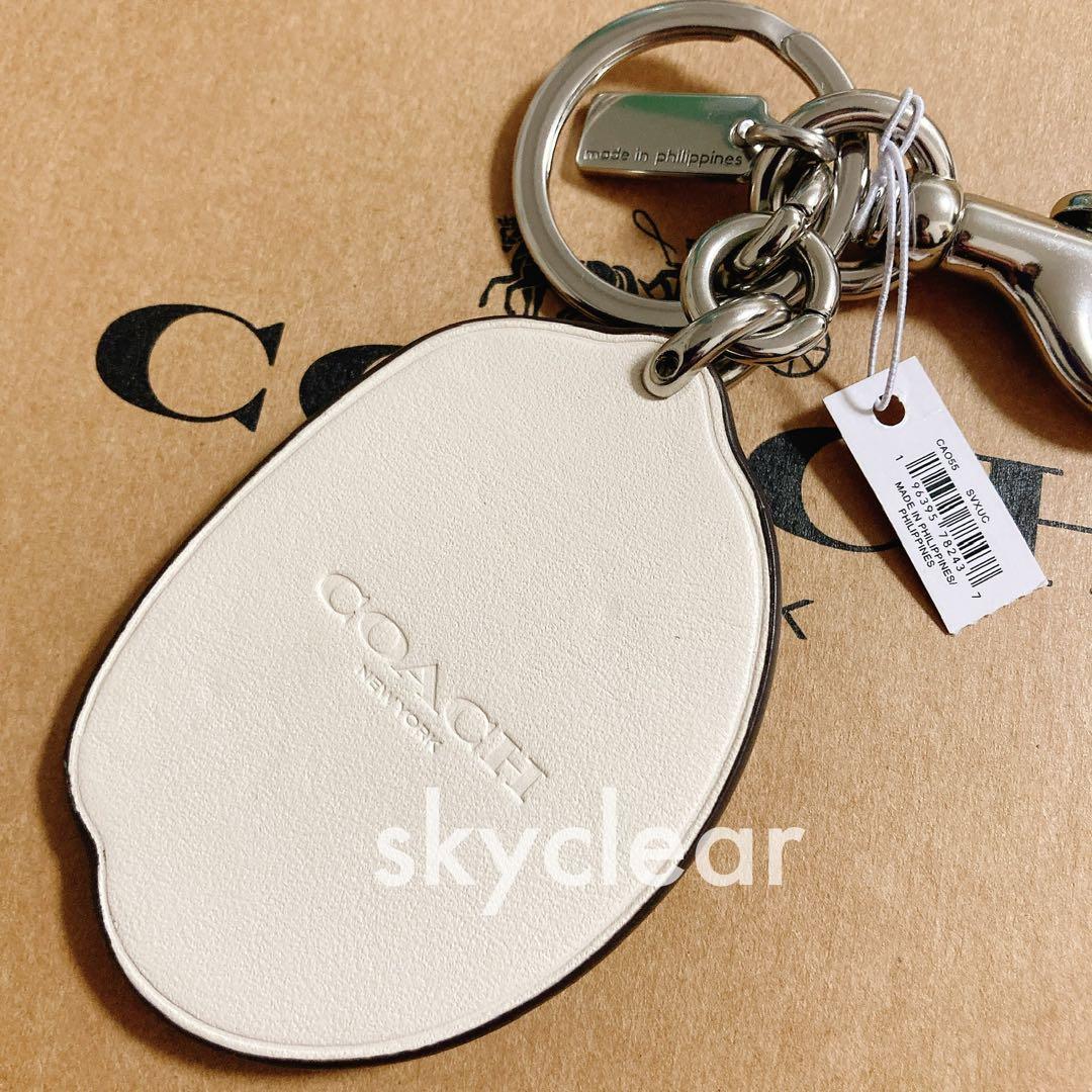新品❇︎正規品 COACH レモン れもん チャーム キーリング