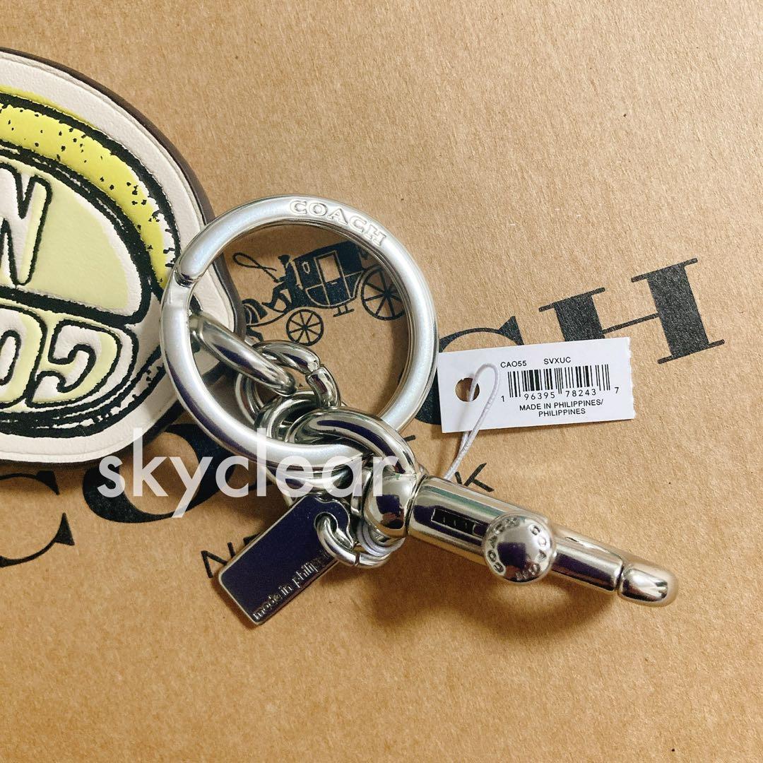 新品❇︎正規品 COACH レモン れもん チャーム キーリング