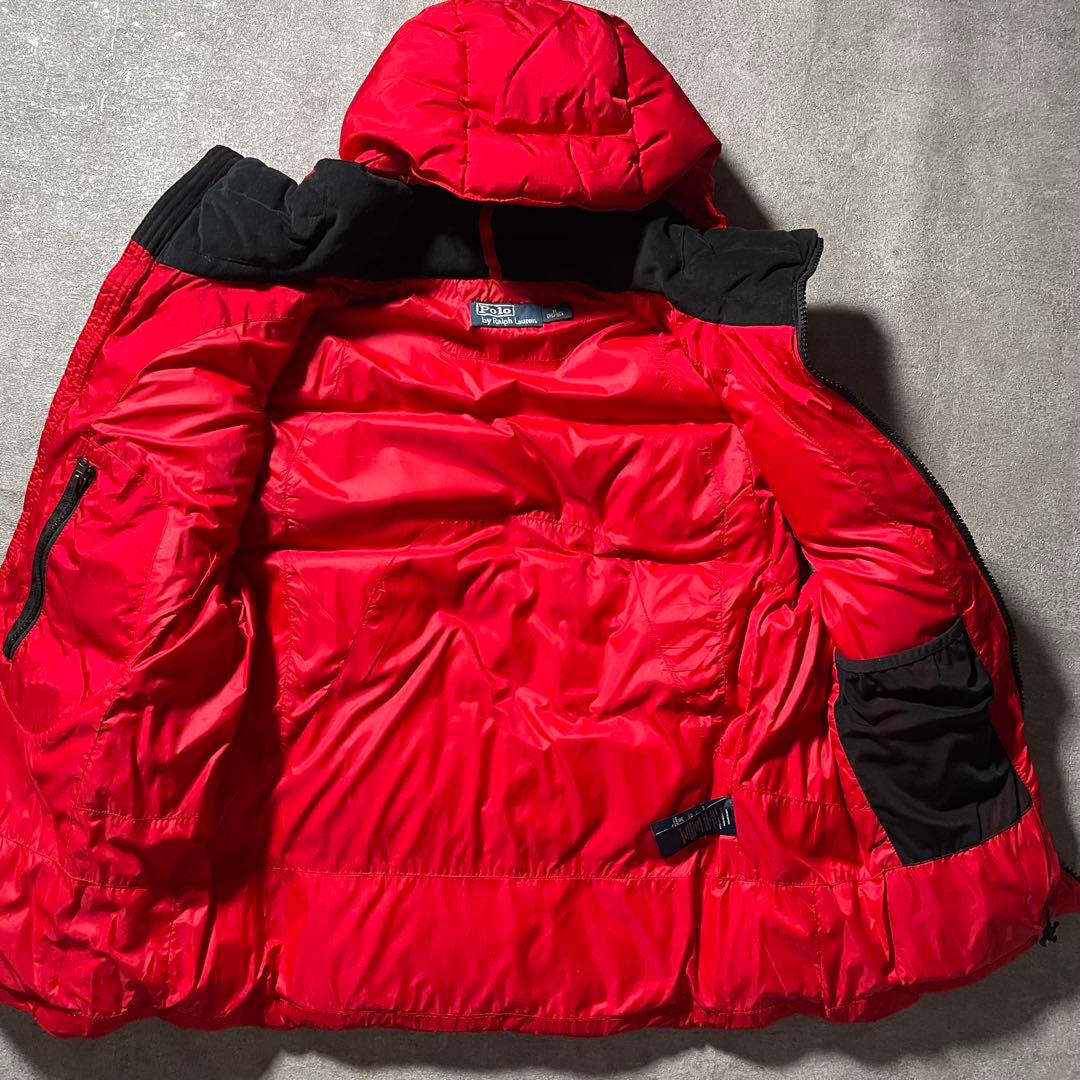 POLO by Ralph Lauren ダウンベスト 赤 ビッグポニー USA