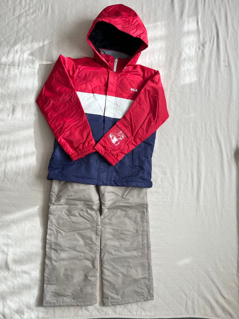 【お得】FILA 子ども用 スキースノーボードウェア セット
