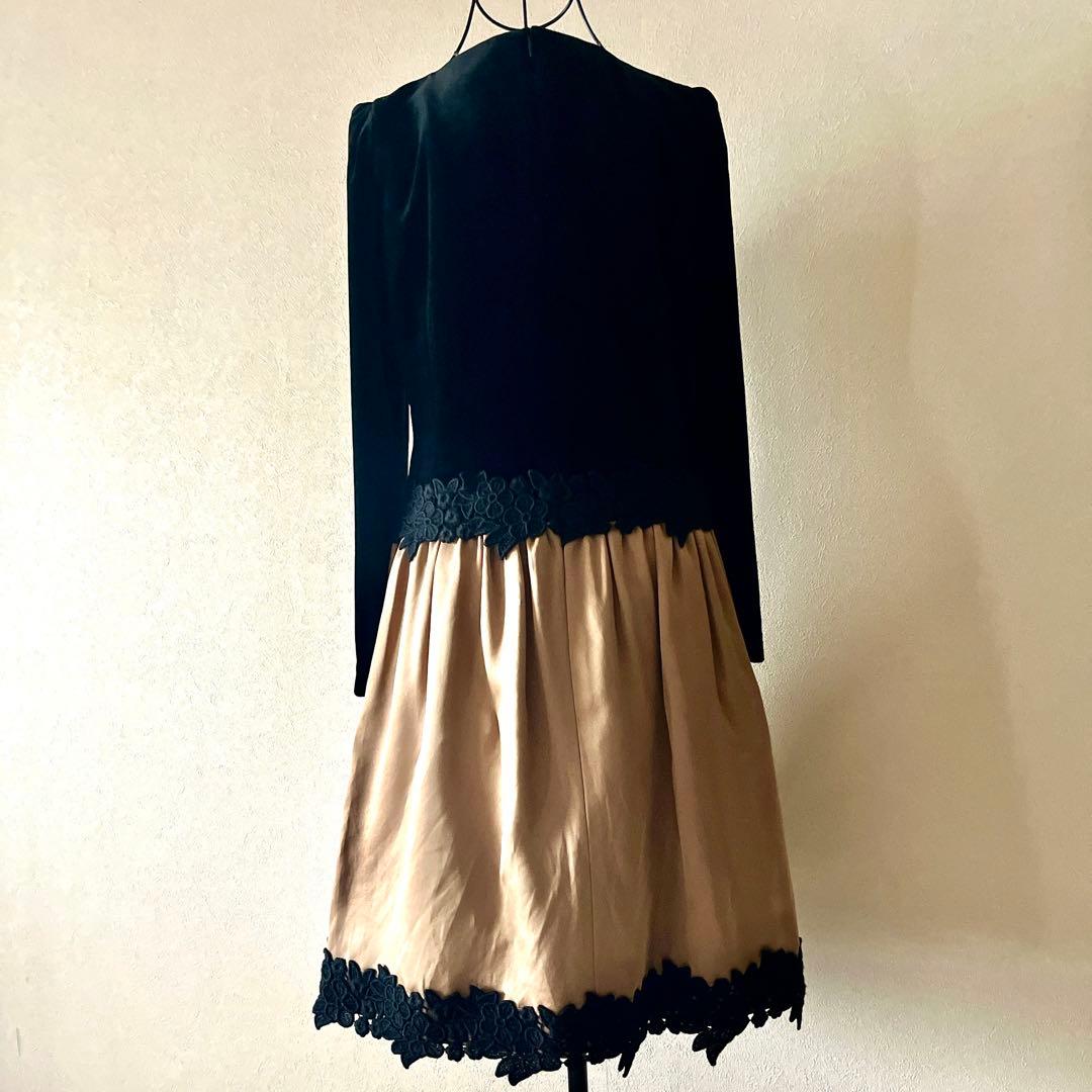 【極美品】カタログ掲載　M’S GRACY エムズグレイシー切替ワンピース 40