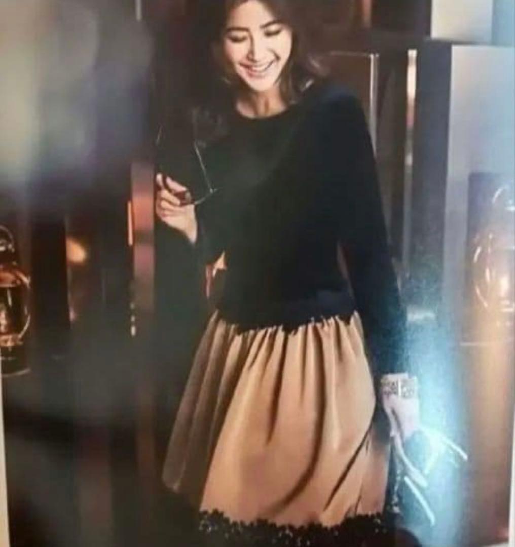 【極美品】カタログ掲載　M’S GRACY エムズグレイシー切替ワンピース 40