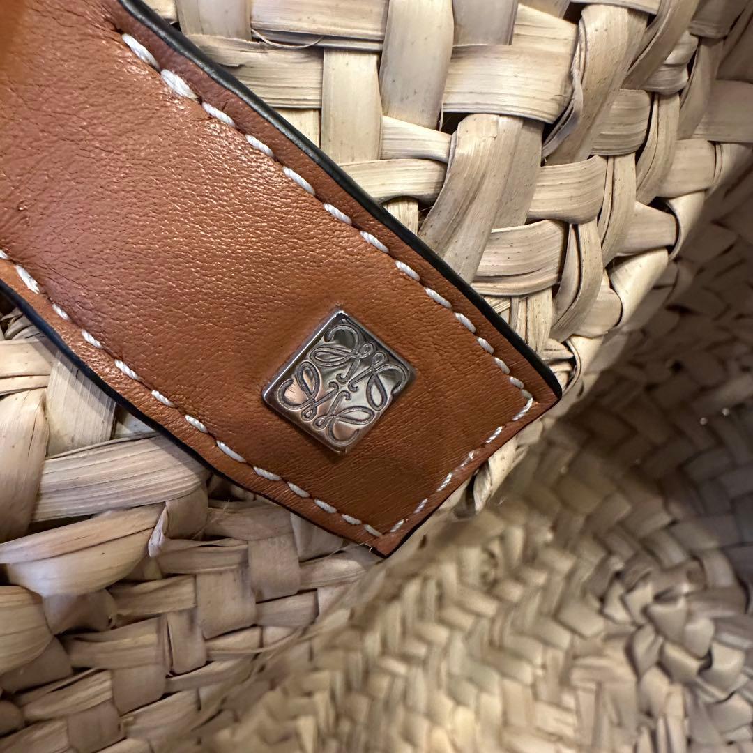 LOEWE ロエベバスケットバッグ　スモール　ブラウン　即日発送可能