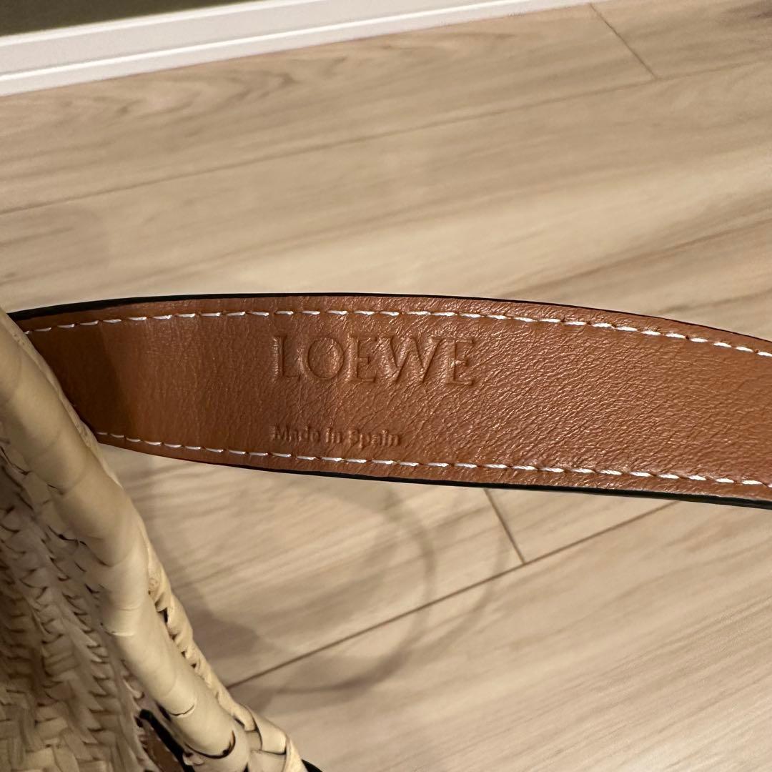 LOEWE ロエベバスケットバッグ　スモール　ブラウン　即日発送可能