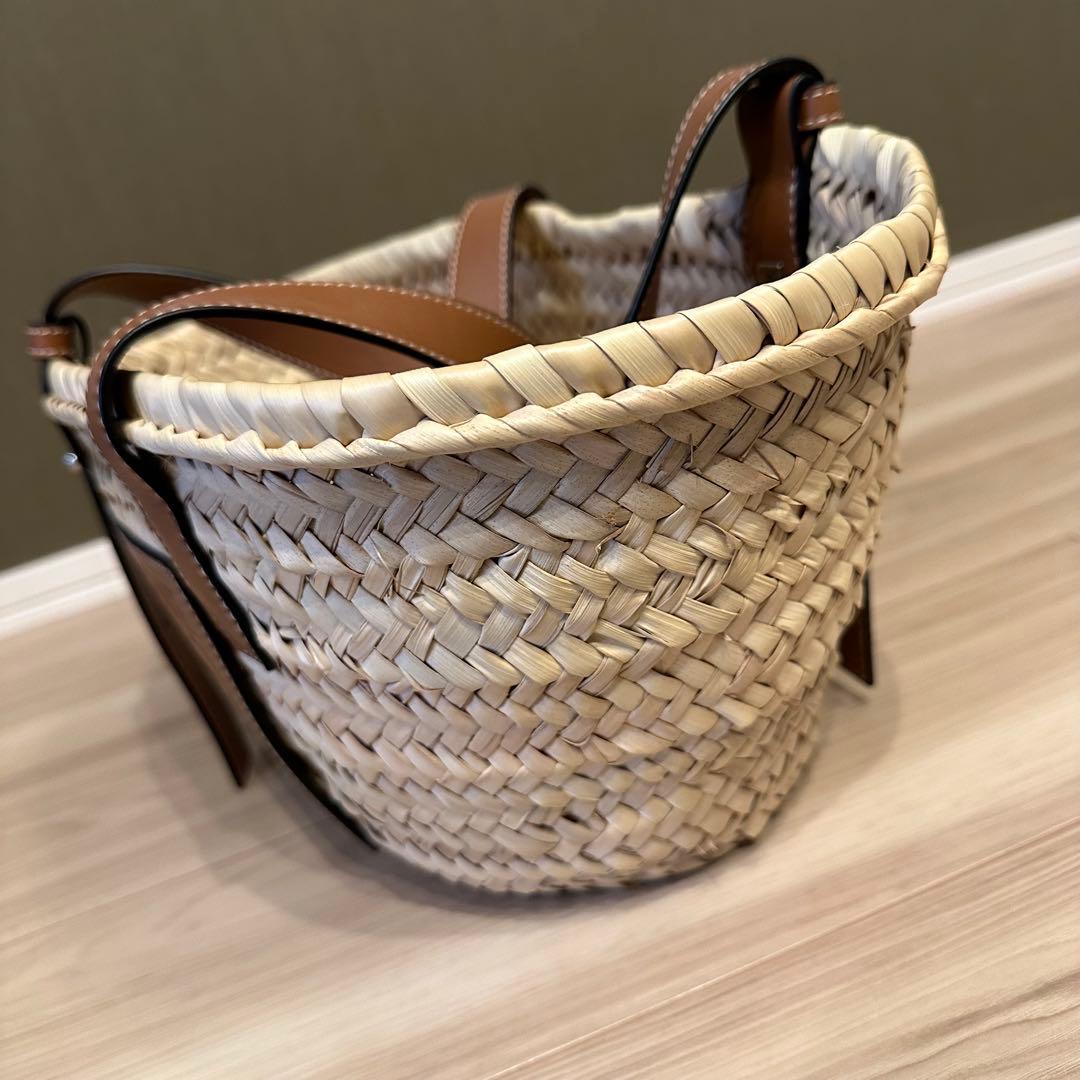 LOEWE ロエベバスケットバッグ　スモール　ブラウン　即日発送可能