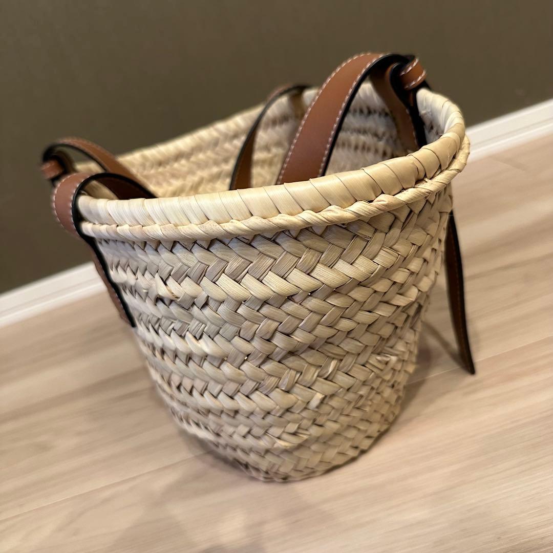 LOEWE ロエベバスケットバッグ　スモール　ブラウン　即日発送可能