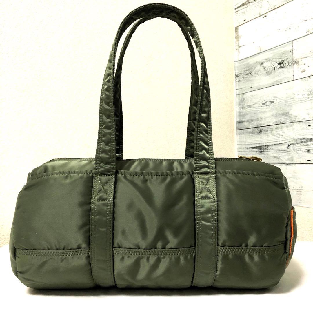 超美品✨希少 ポーター タンカー ミニボストンバッグLサイズ セージ 吉田カバン