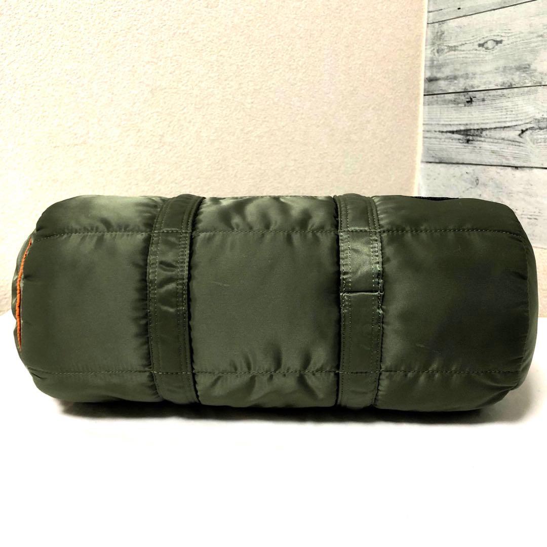 超美品✨希少 ポーター タンカー ミニボストンバッグLサイズ セージ 吉田カバン