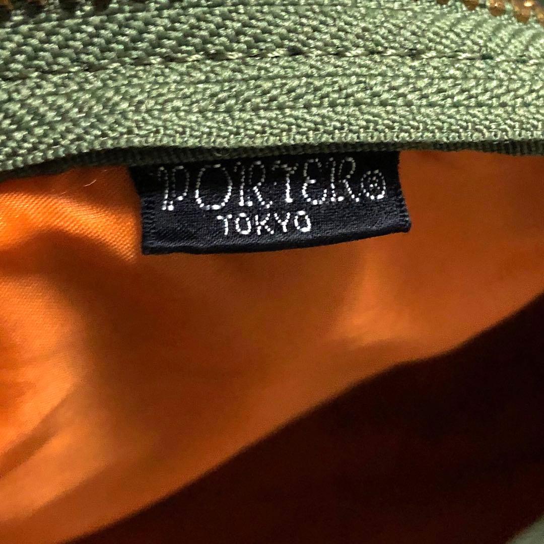 超美品✨希少 ポーター タンカー ミニボストンバッグLサイズ セージ 吉田カバン