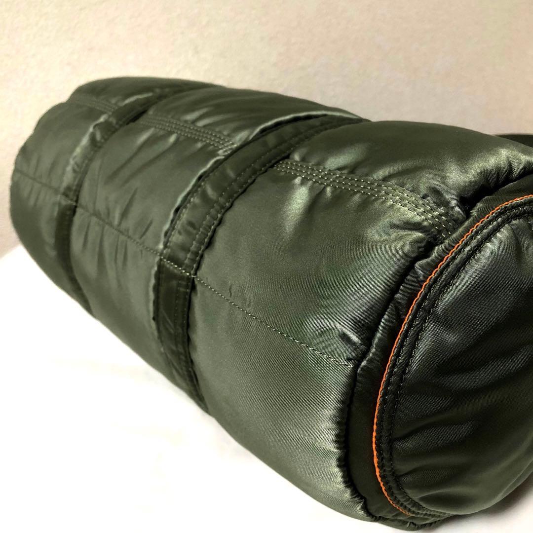 超美品✨希少 ポーター タンカー ミニボストンバッグLサイズ セージ 吉田カバン